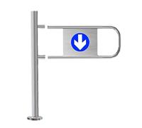 Generico Cancello a Battente a Molla unidirezionale per corridoio, cancello d'ingresso Automatico a Rimbalzo, Chiusura di Sicurezza 1,97x3,18 Piedi, Ideale per l'uso in supermercati e corridoi