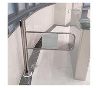 Generico Cancello a Battente Automatico da 20-80 Pollici - Porta unidirezionale in Acciaio Inossidabile Resistente per Un Controllo Sicuro degli accessi, Dispositivo di Ingresso e Uscita a Pressione,