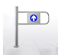 Generico Cancello a Battente in Metallo con Chiusura Automatica - Cancello di Sicurezza da 100 cm per supermercati e Magazzini - Soluzione di Controllo accessi Durevole per biblioteche e Centri Comme