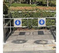 Generico Cancello Automatico a Battente unidirezionale per l'ingresso del supermercato - Porta di Controllo degli accessi sicura con Apertura a 90° per Sicurezza e comodità