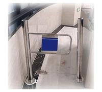 Generico Cancello di Sicurezza a Molla - Regolabile, Larghezza 20-34", Porta pedonale unidirezionale a Chiusura Automatica per corridoi, Design Facile da Spingere, Ideale per Bambini e Animali domest