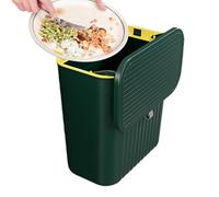 Generico Canda da cucina - Porta 'armadio per della spazzatura penale | Contenitore di cestino con rifiuti alimentari sul coperchio | Nessun cestato di rifiuti di perforazione | Accetto di kittchen