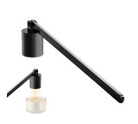 Generico Candela Strumento di spegnimento - Extinguisher Flame in Acciaio Inossidabile, Tappo di Chic, Accessorio Rustico a Candela Nera, Arredamento per la casa per Amanti delle