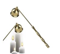 Generico Candle Flame Snuffer Tool - Bell Style Extinguisher, Long Handle Candle Tool, Stainless Steel Finish with Safety Design, Elegant Home Decor Accessory, Candles Care for Hotel Camping Events