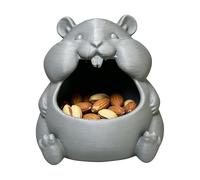 Generico Candy Bowl, Hamster Shaped Cute Decorative Tray Dish, 6.7x7cm Multi Purpose Storage Bowl For Keys Jewelry Candy Nightstand Bedside 3D Printing Vanity Desk Office Home Entryway Table Use