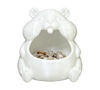 Generico Candy Bowl, Hamster Shaped Cute Decorative Tray Dish, 6.7x7cm Multi Purpose Storage Bowl For Keys Jewelry Candy Nightstand Bedside 3D Printing Vanity Desk Office Home Entryway Table Use