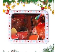 Generico Candy Box - Contenitore multiuso in banda stagnata | Scatola di latta, per caramelle, conservazione degli alimenti, biscotti, snack, gioielli, ideale per compleanni, San, feste scol