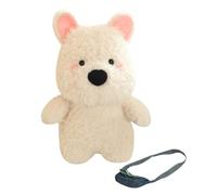 Generico Cane da animale imbottito, peluche per cani - 13,7 pollici Highland Polvere di peluche | Coccoloso peluche da collezione abbracciabile per ragazzi, decorazione della stanza