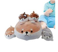 Generico Cane di Peluche,Morbido per Abbracci 25 Cm - Bambola di Peluche,Per Bambini E Bambine Camera Dei Bambini Divano Compleanni Vacanze Casa Camera Da