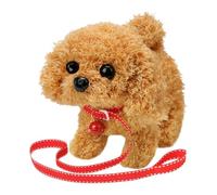 Genérico Cane elettrico, animale da compagnia interattivo e realistico | giocattolo per cani camminanti per bambini - per bambini e ragazze, compleanno, festività e Natale