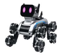 Generico Cane Robot acrobatico a Otto Ruote con rilevamento dei gesti, Telecomando Intelligente, Cane Robot Che può Camminare e cantare, Giocattolo per Animali Domestici 314