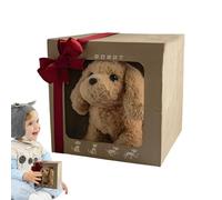Generico Cane Robot | Cucciolo Robot Peluche Interattivo | Animale Elettronico Morbido Che Cammina, Abbaia E Scodinzola Per Bambini Da 0 A 5 Anni, Gioco Simbolico, Intrattenimento Per La Classe
