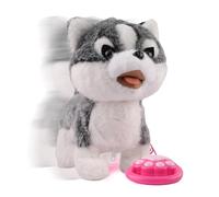 Genérico Cane Robot Intelligente | Giocattolo Interattivo Di Peluche Realistico,Cane Robot con Intelligenza Artificiale Sensibile Al Tocco E Imitazione Di Suoni | Per Ragazzi Ragazze Compleanno Natale