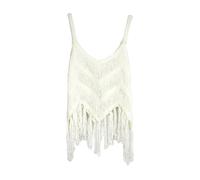 Generico Canotta da Donna Canottiera Donna Cotone Spalla Larga Canottiera Estiva Top Elegante Spalla con Reggiseno Basic Gilet Cotone Maglia Sottogiacca Vacanze al Mare