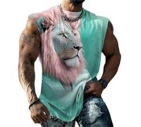 Generico Canotte Uomo Cotone Canotta Uomo Casual Magliette Uomo Manica Corta Canottiera da Spiaggia Uomo Canottiera Uomo Moda Canotta Palestra Uomo Cotone Uomo Cotone Scollo V Canotta Uomo Pacco da 5