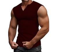 Generico Canotte Uomo Cotone Sportive Palestra Canotte Traspirante Offerta Canotta Estive Elasticizzato Fitness Tank Top Leggero Nera Bianca Magliette Smanicata Corsa Gym Stringer Sport Canottiere