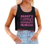 Generico Canottiera Da Donna Intima Bielastico Senza Maniche Elasticizzata Elegante Aderente Vestibilità Maglietta Canotta Sportiva con Bretelle e Anello in Acciaio per Yoga Abbigliamento Esterno