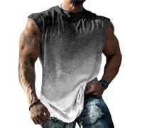 Generico Canottiera Uomo Lana Canottiere Uomo Cotone Spalla Larga Canotte da Palestra Canottiera Rete Uomo Canotiere Uomo Uomo Palestra Canotta Palestra Uomo Poliestere T Shirt Body Building Uomo