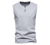 Generico Canottiere da Uomo per attività all'aperto, comode Magliette Senza Maniche per L'Estate e l'autunno, Ideali per Un Abbigliamento Casual con Pantaloncini, Facili da e Mantenere.