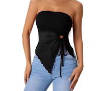 Generico Canottiere Donna Canottiere Donna Cotone Estive Corpetto Top Maniche Senza Canottiera Intimo Basic Gilet da Maglia Sottogiacca Vacanze al Mare
