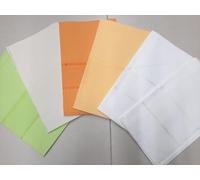 Generico Canovacci, Strofinacci, asciughini da Cucina con Tela Aida da Ricamo 50x70cm, 100% Cotone. Confezione da 6 Pezzi Vari Colori. (Multicolore)