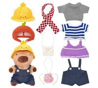 Generico Capibara - Animale di vestito, accogliente bambola da collezione, soffice Kawaii | Divano per la nanna Partner per bambini Camera della gioventù Regalo per le vacanze