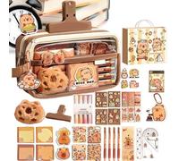 Genérico Capibara Astuccio per matite | Astuccio scuola di Capibara - Organizer per penne grande capacità per adolescenti bambini, ragazze, studenti delle scuole elementari e scuola materna per