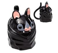 Generico Capovolta | Tematica Halloween A Forma Di Animale Gotico | Da Caffè 3D A Con Manico A Coda | Per Uomini Donne Natale Compleanno Feste A Tema Casa Ufficio Scuola