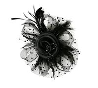 Generico Cappelli A Fascinator Donna | Copricapo Con Velo Floreale,Cappelli E Fascinator Per Il Tea Party | Per Matrimonio, Funerale, Festa Di Addio Al Nubilato, Evento, Cerimonia Formale
