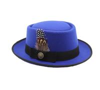 Generico Cappelli bavaresi da uomo, cappello per abiti 'Oktoberfest - Cappelli da uomo 'Oktoberfest - Abiti da donna ', per costumi ' con piume, emblemi, per l'Oktoberfest, feste popolari