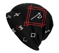 Generico Cappelli Invernali Unisex Rune Cappello a Cuffia Cappelli a Maglia Autunno Inverno Skullies all'aperto Berretti Cappello da Uomo Donna Adulto Primavera Caldo Berretto a Doppio Uso