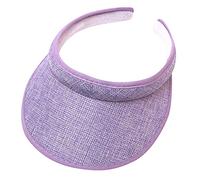 Generico Cappelli Sportivi con Visiera Parasole,Cappello da Sole Famiglia Donna Bambina,Cerchietti Elastica Regolabile,Cappello Parasole Tennis Golf Cappello Sole Cacanza Spiaggia