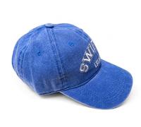 Generico Cappellino Concerto Blu Compatibile con Cantante Vintage Washed Jeans Donna Uomo Cappello Baseball Regolabile in Cotone con Ricamo Berretto Unisex per Festival Musica Viaggi