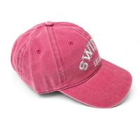 Generico Cappellino Concerto Rosa Compatibile con Cantante, Vintage Washed Jeans Donna Uomo, Cappello Baseball Regolabile in Cotone con Ricamo, Berretto Unisex per Festival, Musica, Viaggi