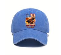 Generico Cappellino da Baseball con Parte Superiore Morbida Lavata E Stampa di Lettere Cappello da Sole Unisex per L'Estate E Le Stagioni All'Aperto