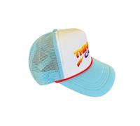 Generico Cappellino da Baseball Thinking con Frontino Compatibile con Stranger TH Colori Bianco e Azzurro Leggero Regolabile Idea Regalo Uomo Donna Bambino Sottosopra Hawkins Fantasy Cosplay