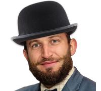 Generico Cappello A Cilindro Nero - Cappelli Per Costumi Fedora Bucket | Cappello Da Costume Da Cappello Da Cocchiere Cappello Classico In Feltro, Cappello Da Costume Da Cappello Da Cocchiere A