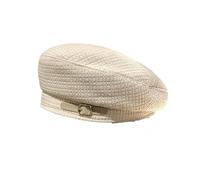 Generico Cappello Basco retrò Britannico for Autunno/Inverno da Donna, Versatile Cappello da Pittore con Elegante Design con Fibbia for Cintura(Beige)
