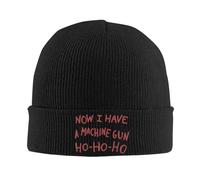 Generico Cappello Baseball Uomo, Cappello di Natale Die Hard a Maglia Cappello Berretti Invernali Cappelli Hip Hop Unisex Caldo Yippee Ki Yay Cappello Donne Regalo