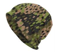 Generico Cappello Caldo Inverno、WW2 Camo Skullies Cappellini Cappelli Uomini Donne Unisex Inverno Caldo Cappello da Maglia Adulti Germania Braccio Mimetizzazione Militare Cappelli a Cappuccio