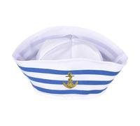 Genérico Cappello Capitano Marinaio Marino | Cappello A Vela Per Adulti, Bambini, Donne O Stile Regolabile Per Costumi, Yacht, Sessioni Fotografiche A Tema Marino.