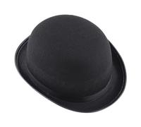 Generico Cappello Classico Bowler - Derby Hats Men, Accessorio Per Feltro Vintage | Prop Di Costume Retrò, Cappello Da Abbigliamento Elegante, Di Per Il Teatro Per Le Performance Del Cosplay Per
