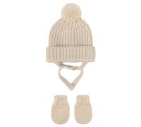 Generico Cappello con Paraorecchie Bambini Berretto Sciarpa Bambino Cappello da Babbo Natale Scarpe Neonato 0-3 Mesi Giacca Invernale 24 Mesi Cappellino Bimbo 18 Mesi Cappello Sciarpa Guanti Bambino