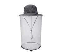 Genérico Cappello con rete per - Cappello a rete con zanzariera in tessuto a rete | Copricollo traspirante con regolazione a cordoncino, accessorio da pesca unisex per apicoltori