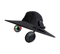 Generico Cappello con Ventola - Impermeabile Portatile Rinfrescante - Berretto Baseball con Ventola | per Spiaggia Campeggio Giardinaggio Golf Escursionismo Viaggio Uomo Donna