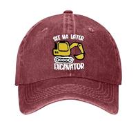 Generico Cappello da Baseball per Bambini Ricamato e Rovinato per Ragazzi (One Size)