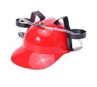 Generico Cappello da birra pigro - Caschi per bere - Cappello da bere, giocattolo unico per feste di compleanno, cappello da minatore giocattolo per bevande