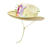 Generico Cappello Da Cowgirl Pasquale - Tessuto Non Tessuto, Cappello Western Colorato Con Orecchie Da Coniglio, Da Cowboy | Cappelli Per Spettacoli Teatrali Di Carnevale Di Pasqua, Per Co