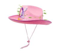 Generico Cappello Da Cowgirl Pasquale - Tessuto Non Tessuto, Cappello Western Colorato Con Orecchie Da Coniglio, Da Cowboy | Cappelli Per Spettacoli Teatrali Di Carnevale Di Pasqua, Per Co