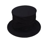 Generico Cappello Da Mago - Copricapo Cosplay Pieghevole E Compatto | Cappelli Per Adulti E Adolescenti Per Feste Motivate Di Halloween, Teatro, A Cilindro Da Mago Blu, Cappello Da, D